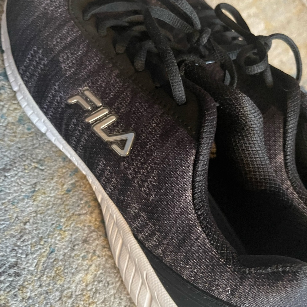Fila woman’s Dark Gray Athletic Shoes